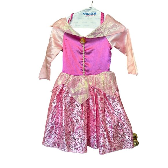 Disney Princess Halloween Pretend Play Aurora Sleeping Beauty Costume Size 4-6X - Picture 1 of 7